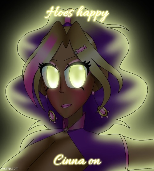 Kashiko Murasaki 3 | Hoes happy; Cinna on | image tagged in kashiko murasaki 3 | made w/ Imgflip meme maker