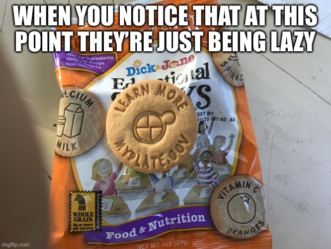 Bruh | WHEN YOU NOTICE THAT AT THIS POINT THEY’RE JUST BEING LAZY | image tagged in cookie | made w/ Imgflip meme maker