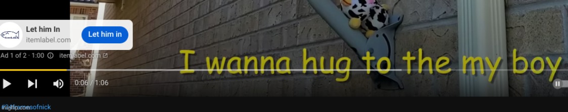 maybe i've been consuming too much content where it seems innocent and friendly but is terrifying but this ad has zero rights to | made w/ Imgflip meme maker