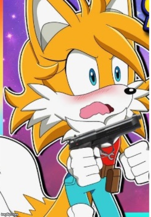 OneLastWish is pissing me off | image tagged in tailsko delete this / tailsko holding gun | made w/ Imgflip meme maker