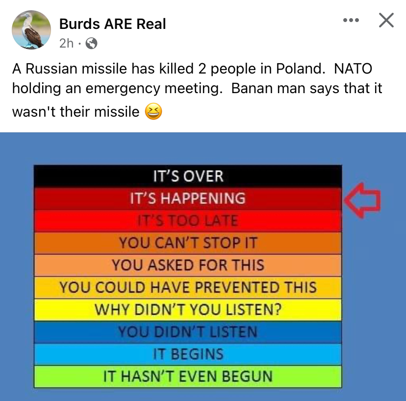 High Quality Poland missile Blank Meme Template