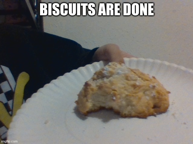 BISCUITS ARE DONE | made w/ Imgflip meme maker