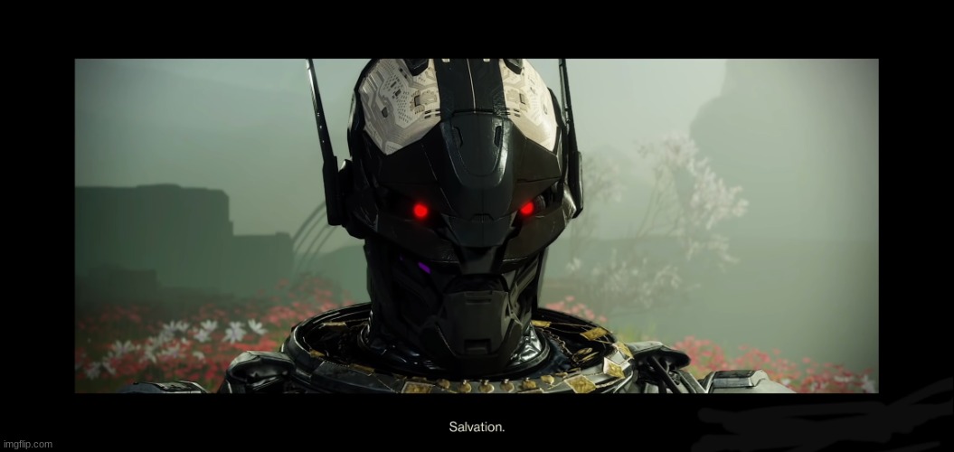 Salvation | image tagged in salvation destiny | made w/ Imgflip meme maker