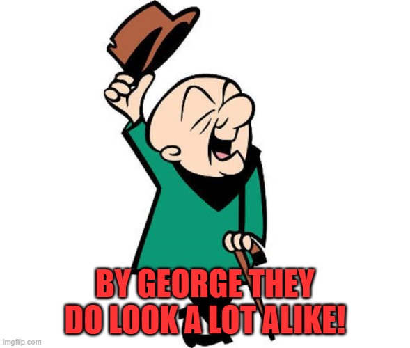 Mr. Magoo | BY GEORGE THEY DO LOOK A LOT ALIKE! | image tagged in mr magoo | made w/ Imgflip meme maker