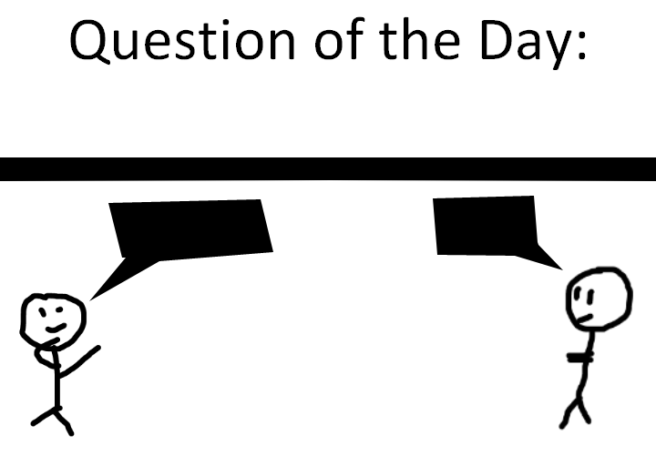 High Quality Question of the Day Blank Meme Template