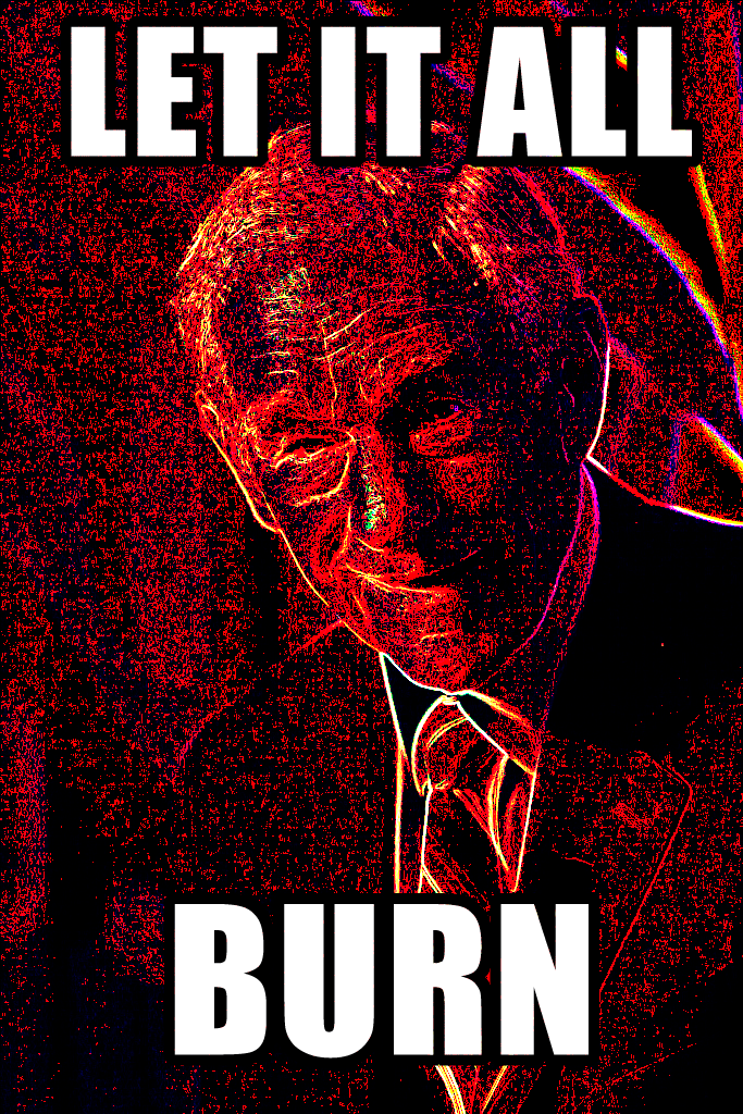 High Quality Doom Paul let it all burn Blank Meme Template