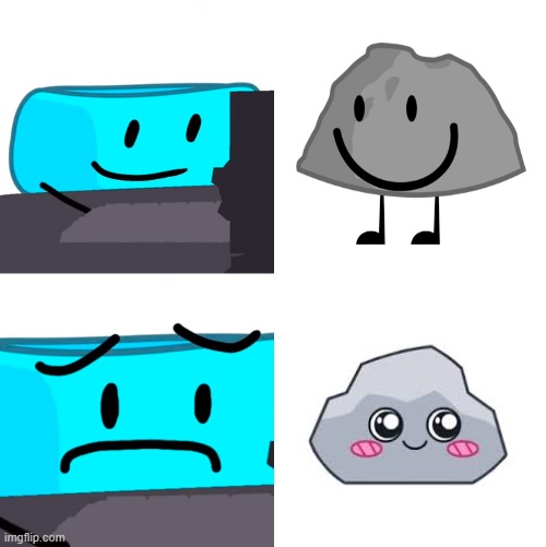 bfdi vs lankybox | image tagged in bracelity reaction | made w/ Imgflip meme maker