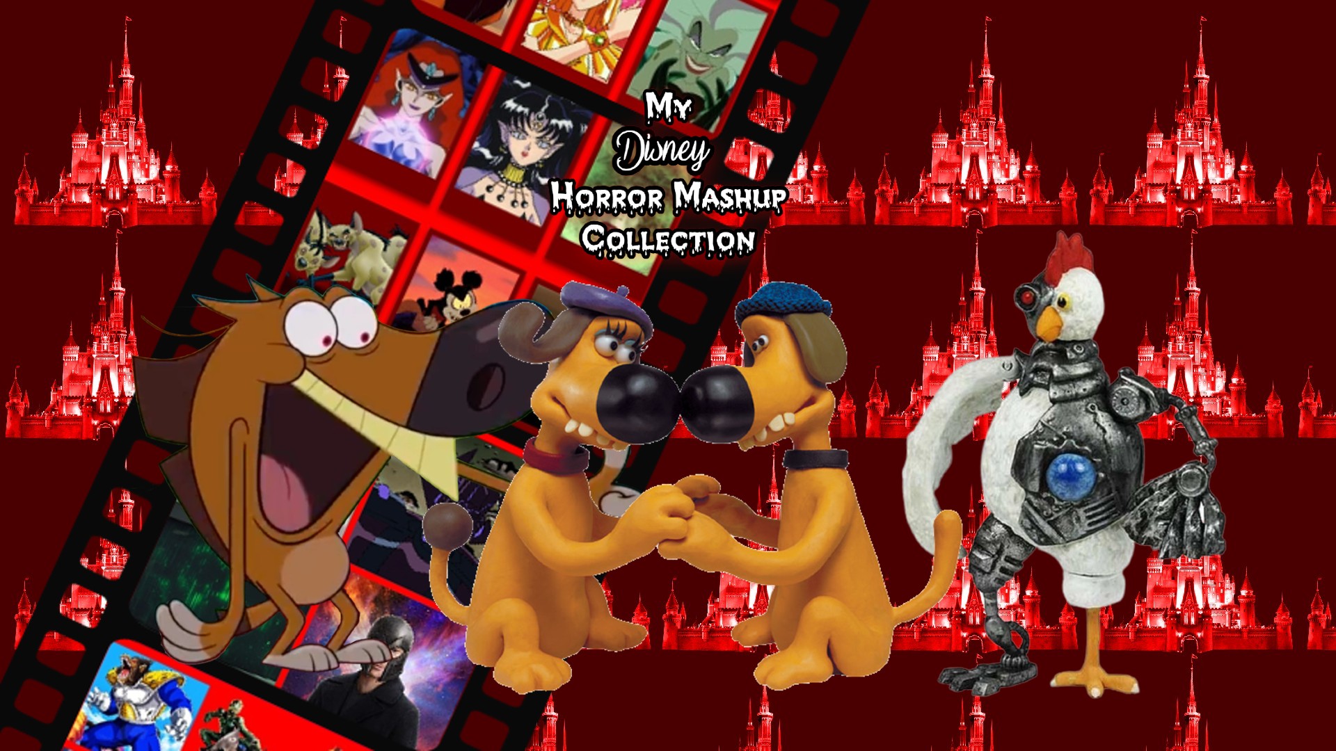 My Disney Horror Mashup Collection Blank Meme Template
