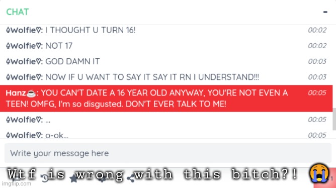 Wtf is wrong with this bitch?! 😭 | made w/ Imgflip meme maker