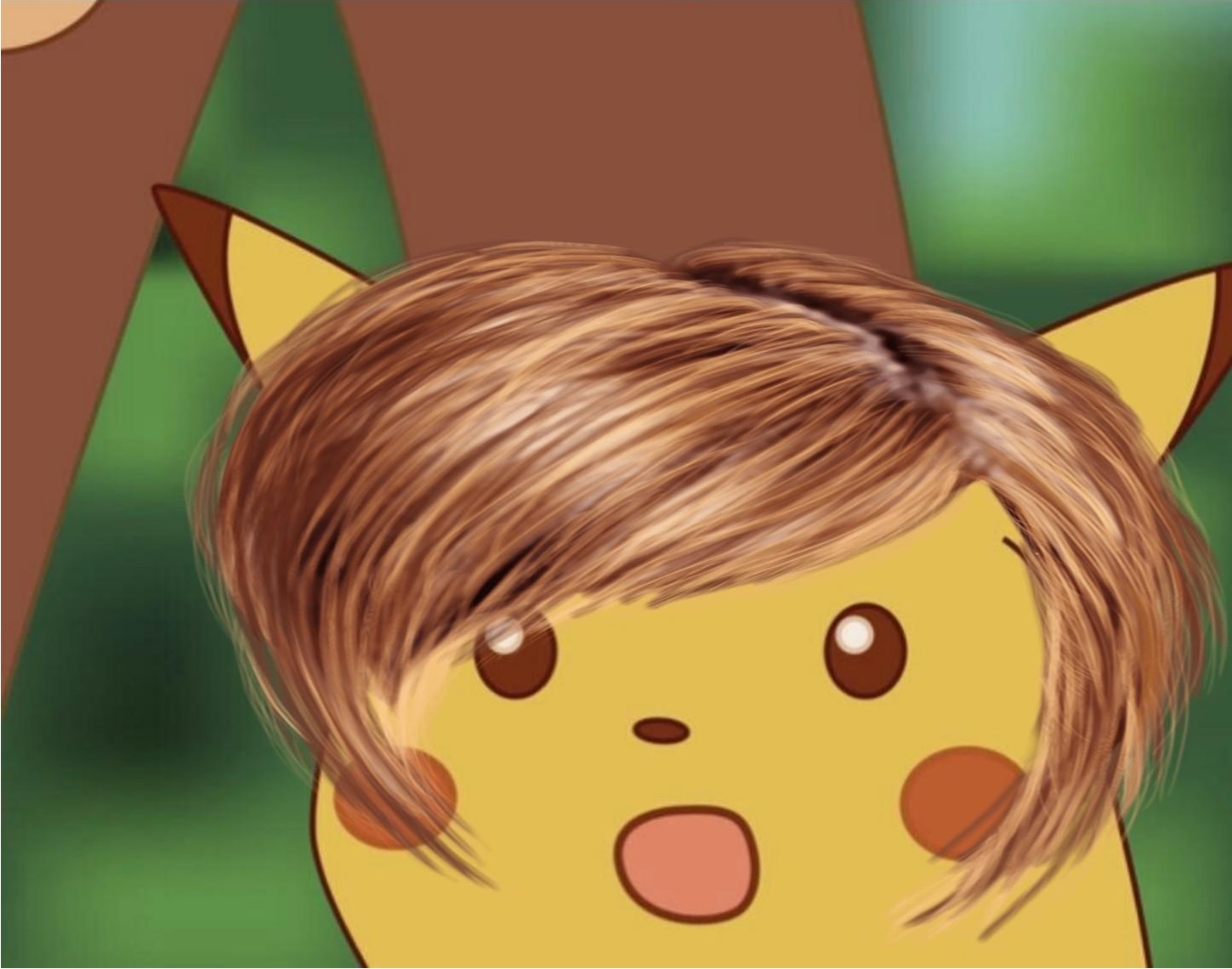 Surprised Pikachu Karen Blank Meme Template