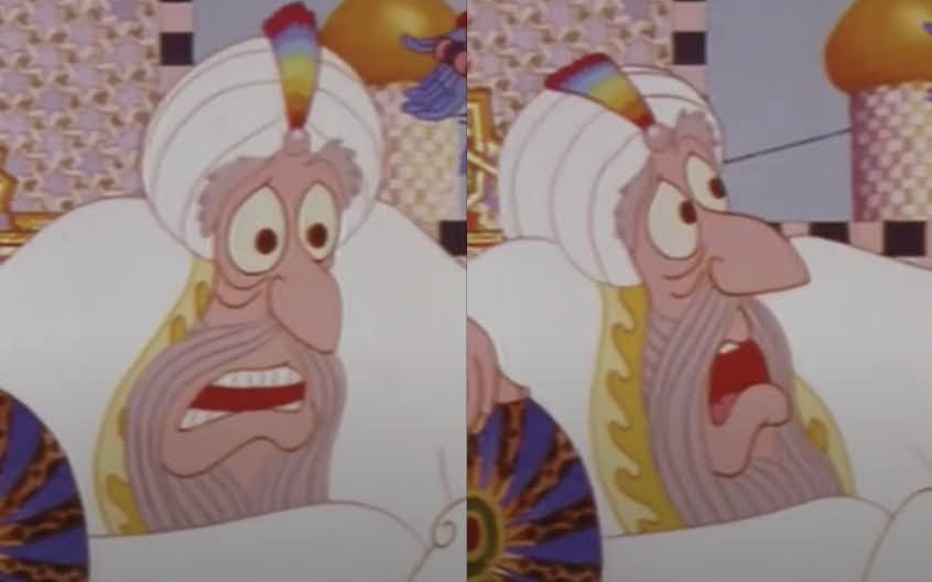 High Quality King Nod is confused Blank Meme Template