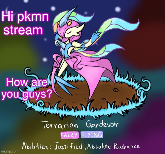 Yea well neon has already told the story | Hi pkmn stream; How are you guys? | image tagged in skittlefanatic announcment | made w/ Imgflip meme maker