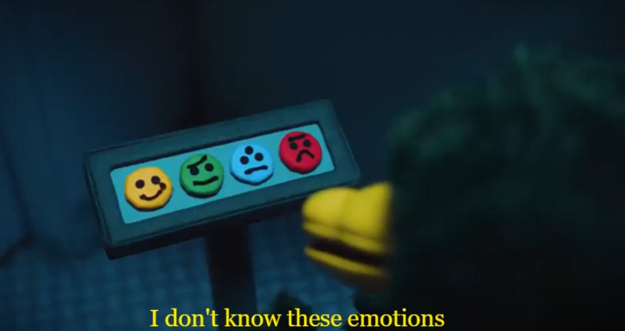 High Quality I Don’t Know These Emotions Blank Meme Template