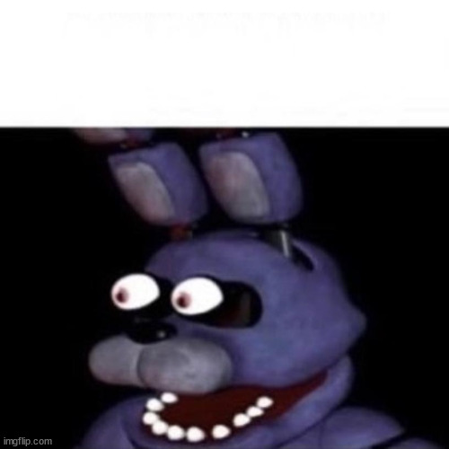 Bonnie Eye Pop | image tagged in bonnie eye pop | made w/ Imgflip meme maker