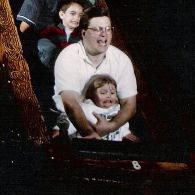 High Quality Anxiety Child Girl Roller Coaster Blank Meme Template