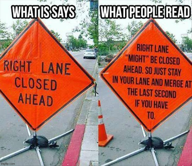 image tagged in road signs | made w/ Imgflip meme maker