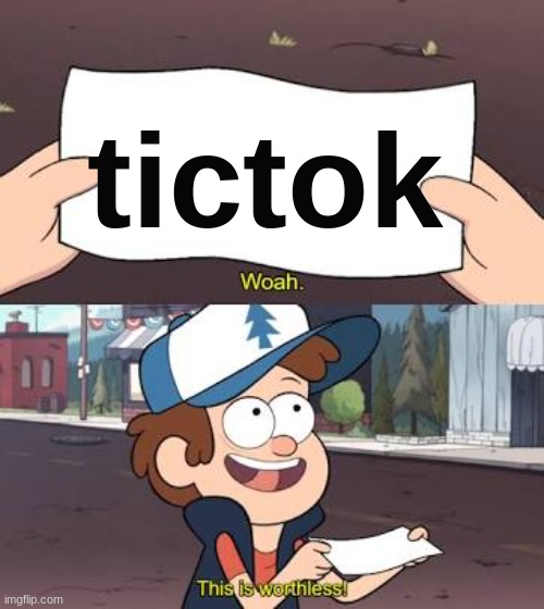Wow This Is Useless | tictok | image tagged in wow this is useless | made w/ Imgflip meme maker