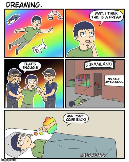 Dreaming | image tagged in dreaming,dreams,dream,comic,comics,comics/cartoons | made w/ Imgflip meme maker