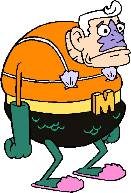 Mermaid Man Blank Meme Template