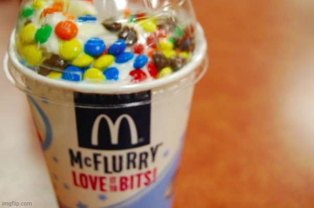 McFlurry | image tagged in mcflurry | made w/ Imgflip meme maker