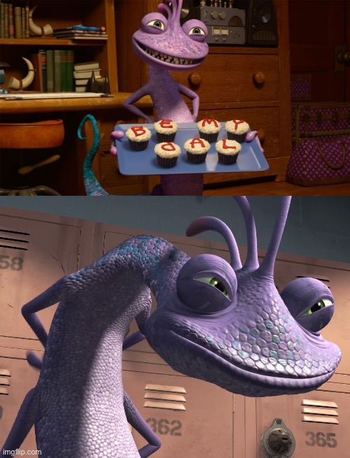 ? | image tagged in randall boggs monsters inc | made w/ Imgflip meme maker