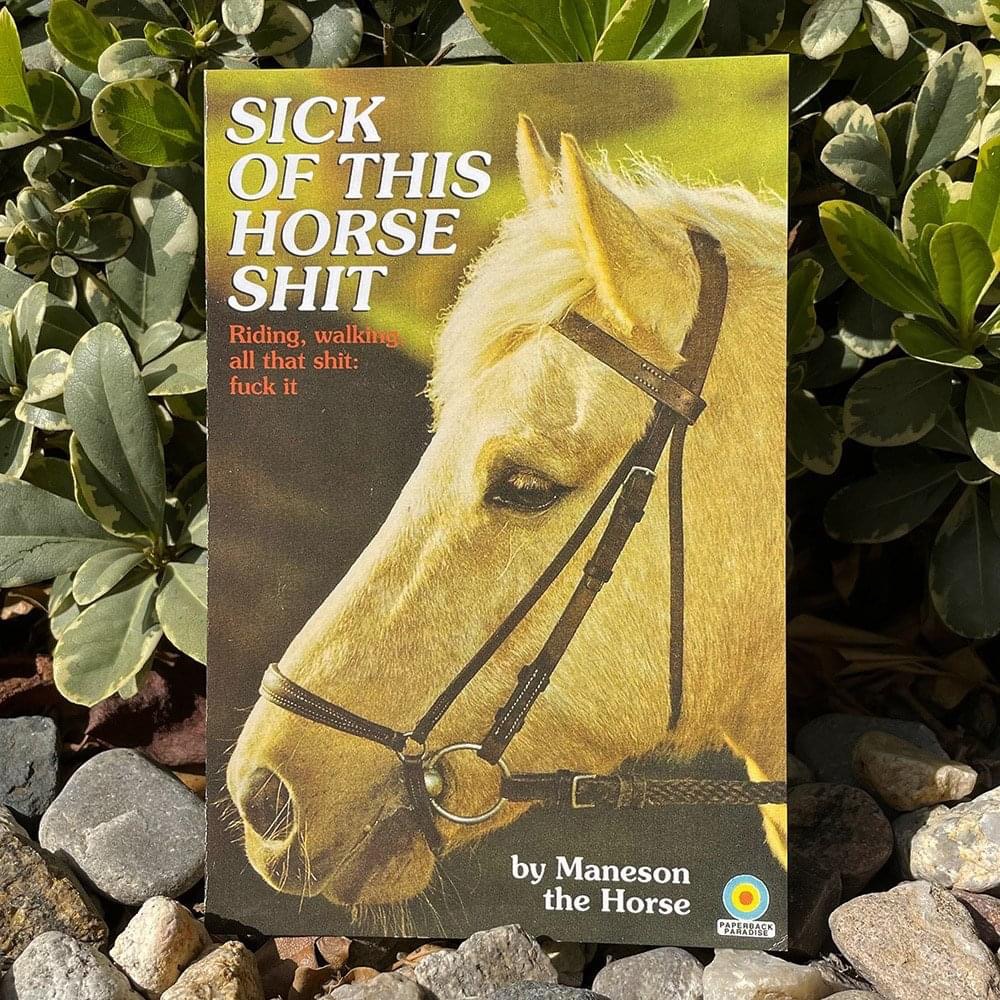 High Quality Sick of this horse shit Blank Meme Template