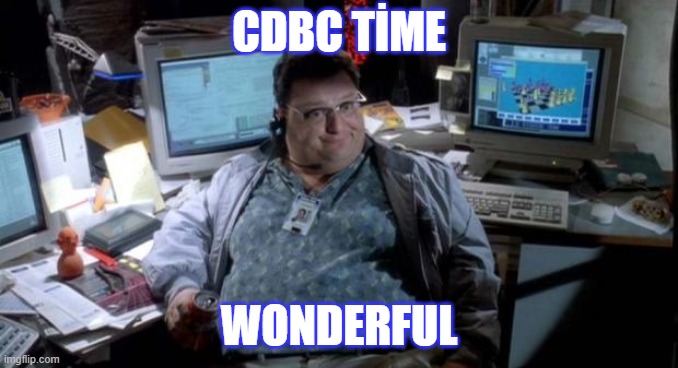 Jurassic park  | CDBC TİME; WONDERFUL | image tagged in jurassic park | made w/ Imgflip meme maker