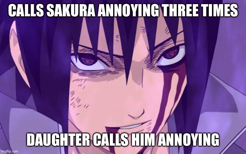 Most likely for Sasuke being a Jounin anddddd there's not chance