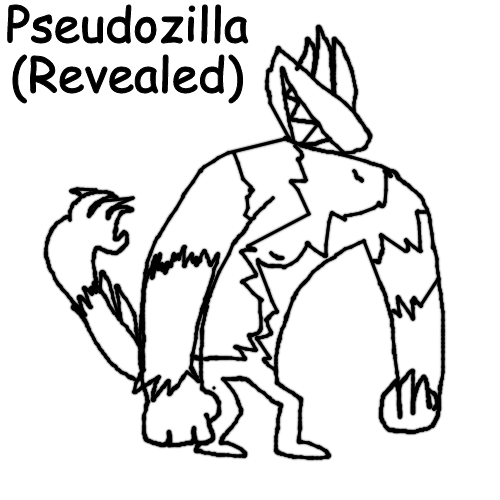 Pseudozilla (Revealed) Blank Meme Template
