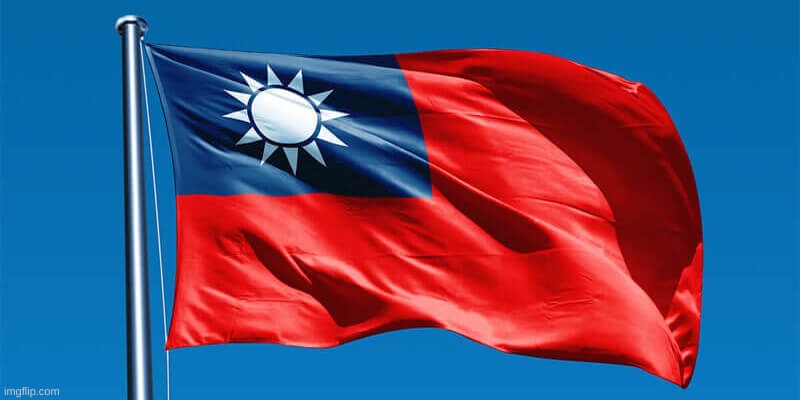 Taiwanese Flag | image tagged in taiwanese flag | made w/ Imgflip meme maker