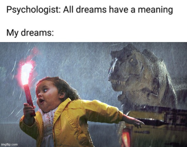 psychologist all dreams have a meaning meme | image tagged in psychologist all dreams have a meaning | made w/ Imgflip meme maker