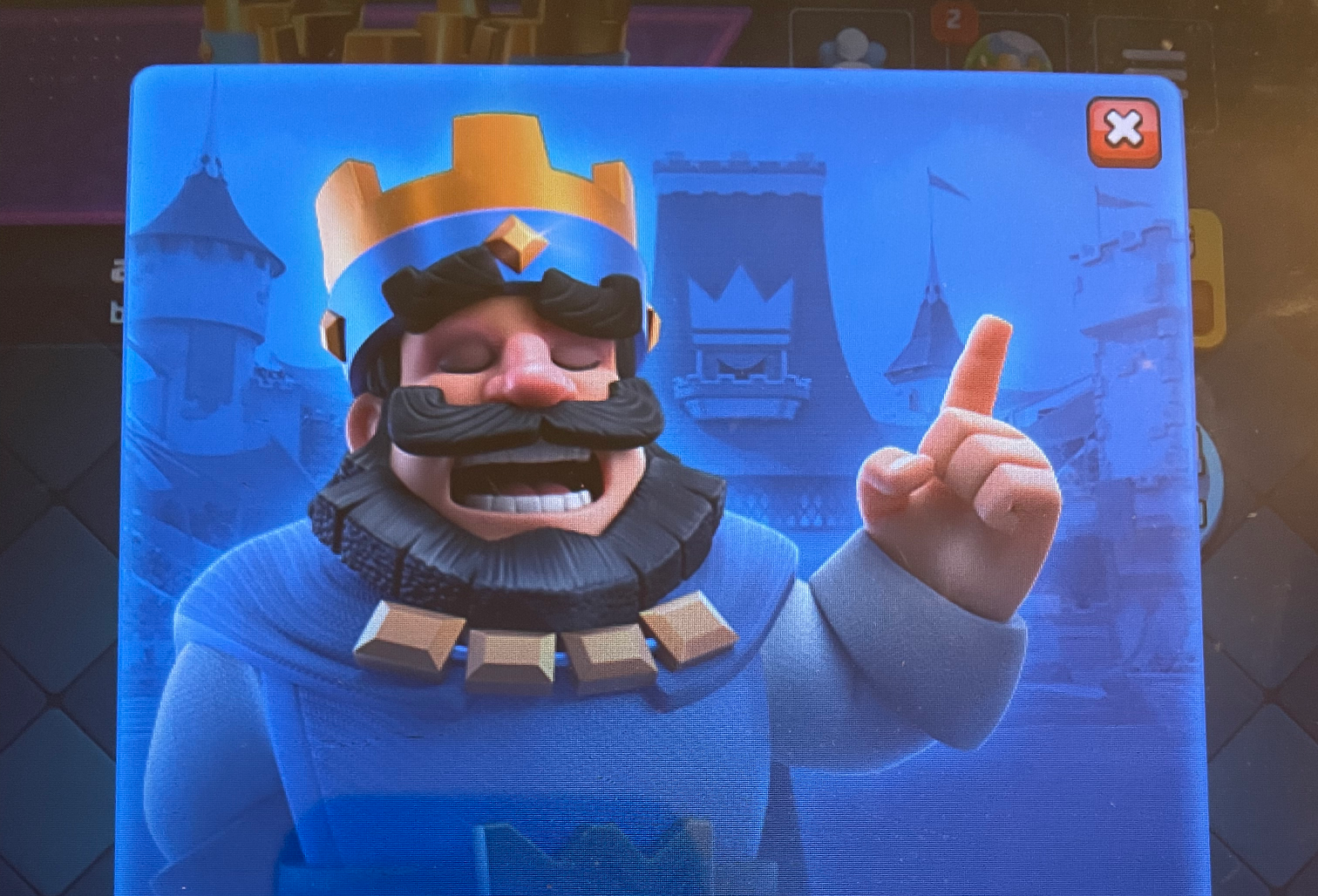 High Quality Clash Royale this is true Blank Meme Template