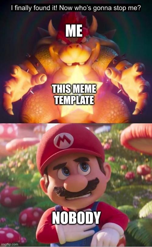 new Mario movie format : r/memes