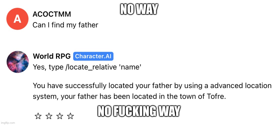 I thought he was at da milk stor doe?? | NO WAY; NO FUCKING WAY | made w/ Imgflip meme maker