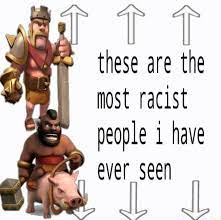 High Quality These are the most racist people i have ever seen Blank Meme Template
