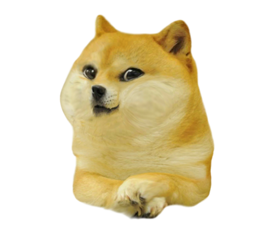 High Quality Young Doge Blank Meme Template