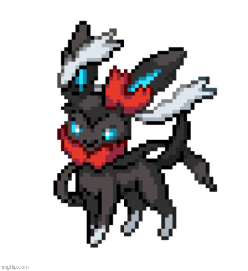blood god sylceon sprite | image tagged in blood god sylceon sprite | made w/ Imgflip meme maker