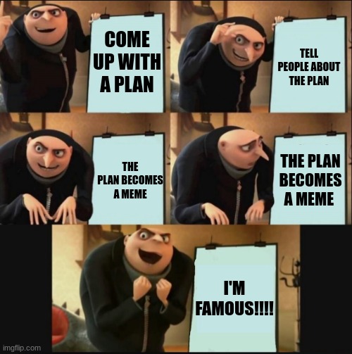 Gru's Plan  How to plan, Memes, Body image