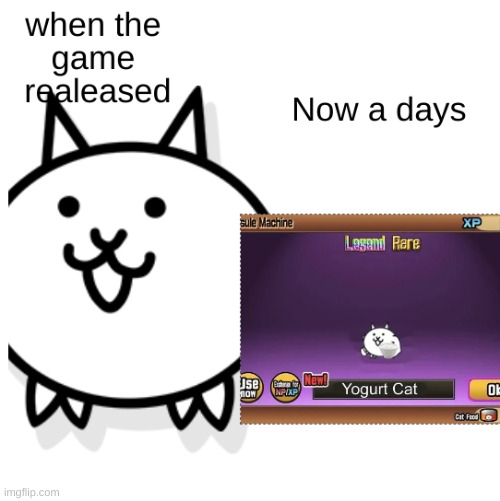 wow has battle cats changed | image tagged in pro gamer move,battle cats | made w/ Imgflip meme maker