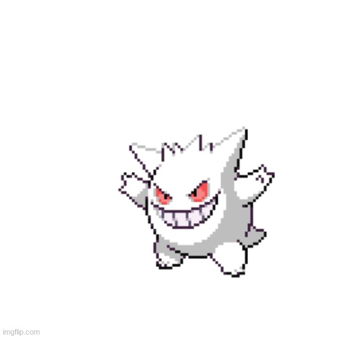 My version of shiny Gengar | image tagged in custom shiny | made w/ Imgflip meme maker