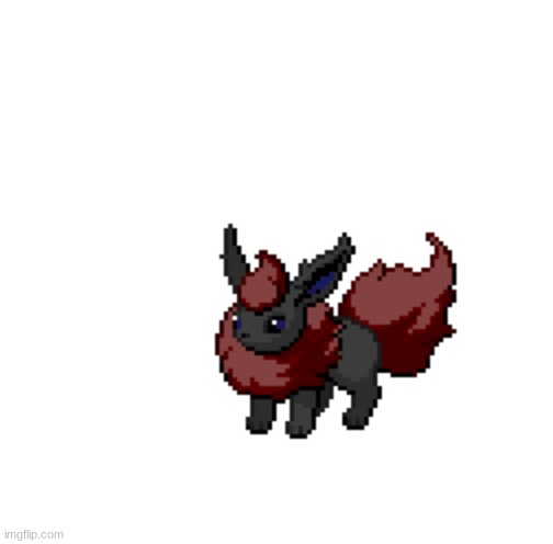 My version of shiny Flareon | image tagged in custom shiny | made w/ Imgflip meme maker