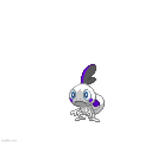 My version of shiny Sobble | image tagged in custom shiny | made w/ Imgflip meme maker