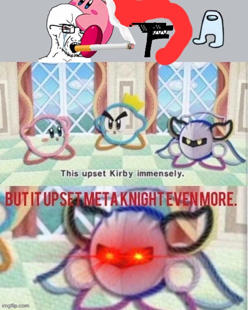 Upset meta knight | image tagged in upset meta knight | made w/ Imgflip meme maker