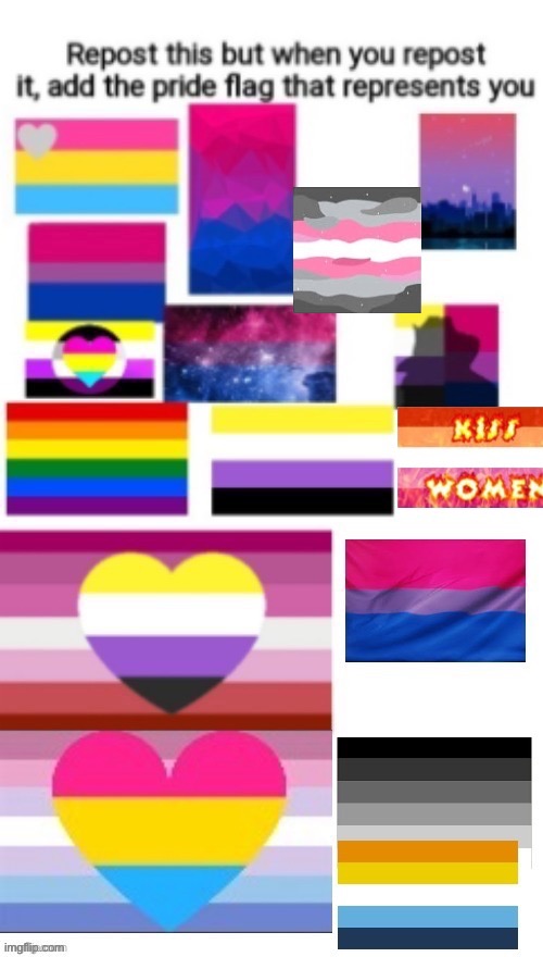 Lesbian and Demigirl <3 | image tagged in lgbtq | made w/ Imgflip meme maker