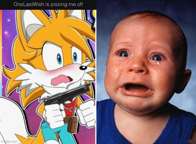 image tagged in crying baby | made w/ Imgflip meme maker
