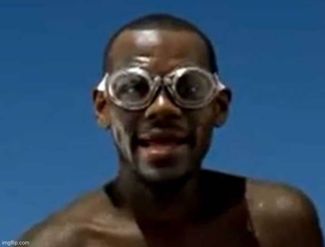 lebron james swimming | image tagged in lebron james swimming | made w/ Imgflip meme maker