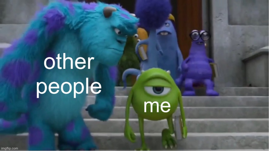 I don’t like people, but like them at the same time | image tagged in mu | made w/ Imgflip meme maker