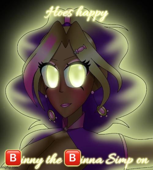 Kashiko Murasaki 3 | Hoes happy; 🅱️inny the 🅱️inna Simp on | image tagged in kashiko murasaki 3 | made w/ Imgflip meme maker