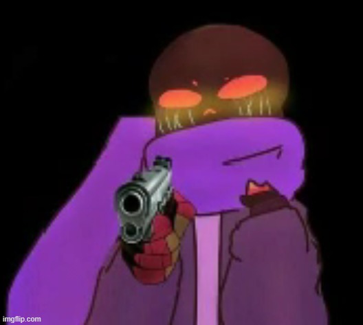 New temp | image tagged in error sans with gun | made w/ Imgflip meme maker