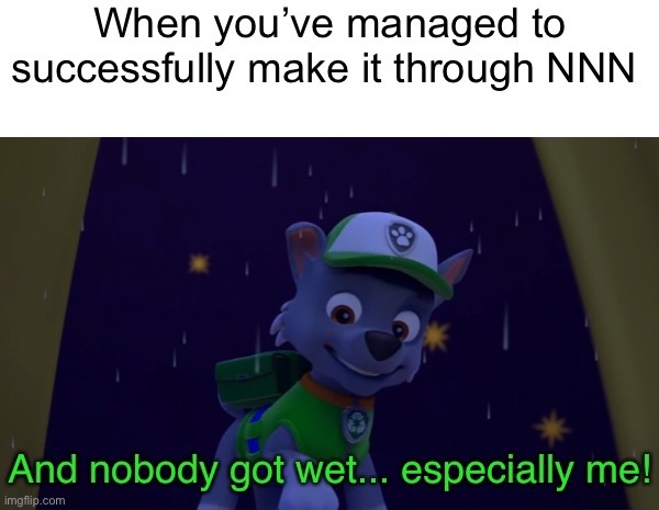 You said it, Rocky! | image tagged in paw patrol,funny,memes,relatable,no nut november,dogs | made w/ Imgflip meme maker